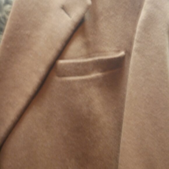 FIORAVANTI Couture Jacket Men's Size 50 Brown Cashmere Single Breasted Blazer - Picture 4 of 15